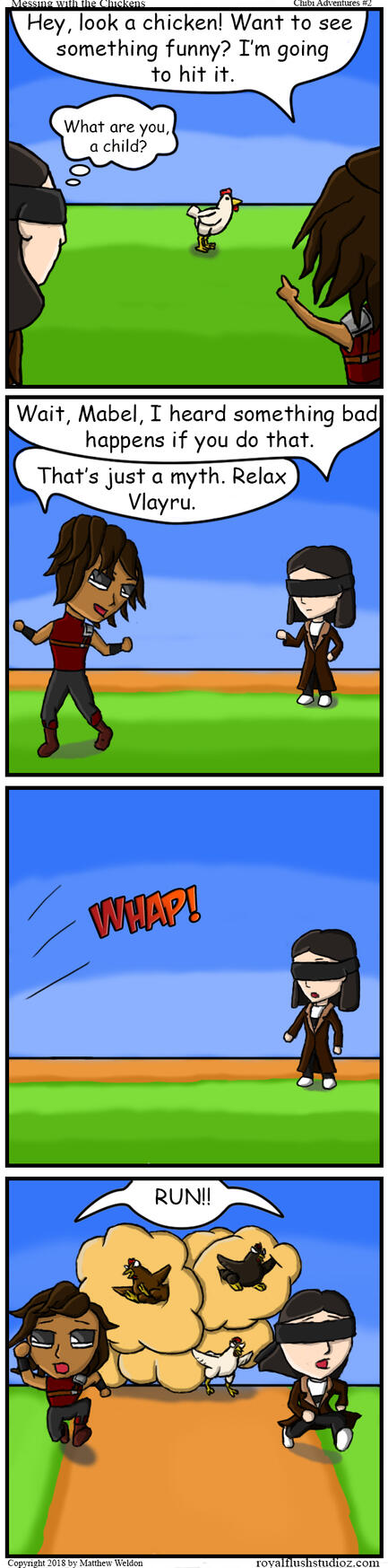 #2 Messing with the Chickens